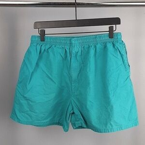 American Eagle Outfitters VINTAGE 90'S Teal Dad Old Money Khaki Shorts